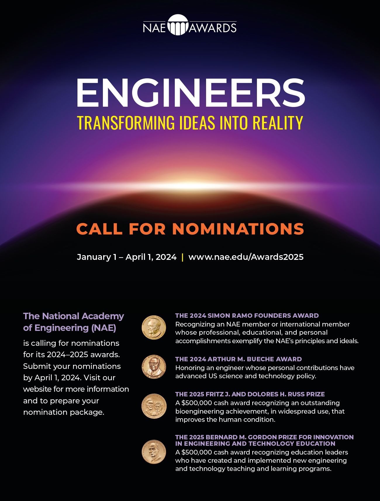 2024 Call for Nominations Ad