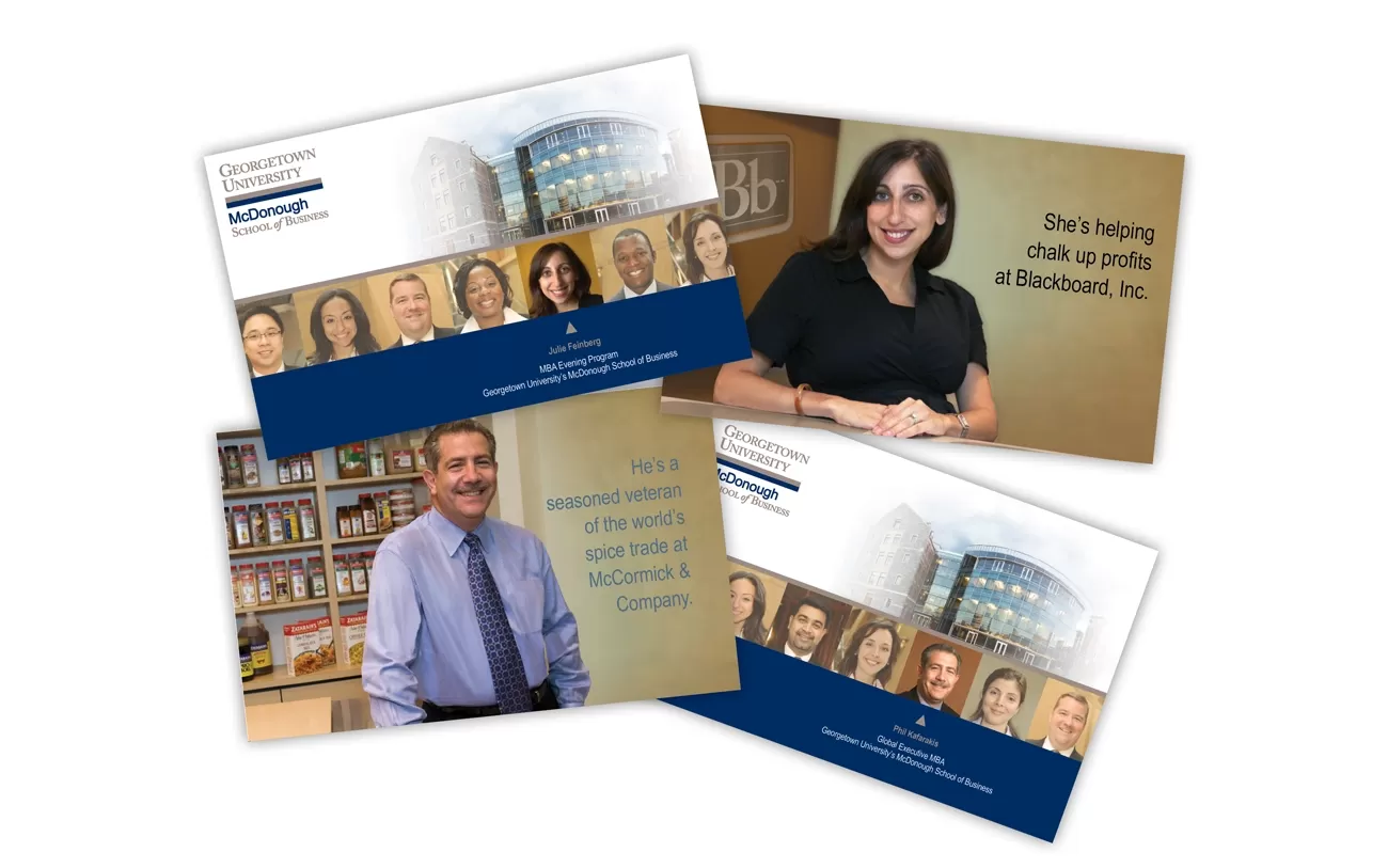 Direct mail pieces employing business puns