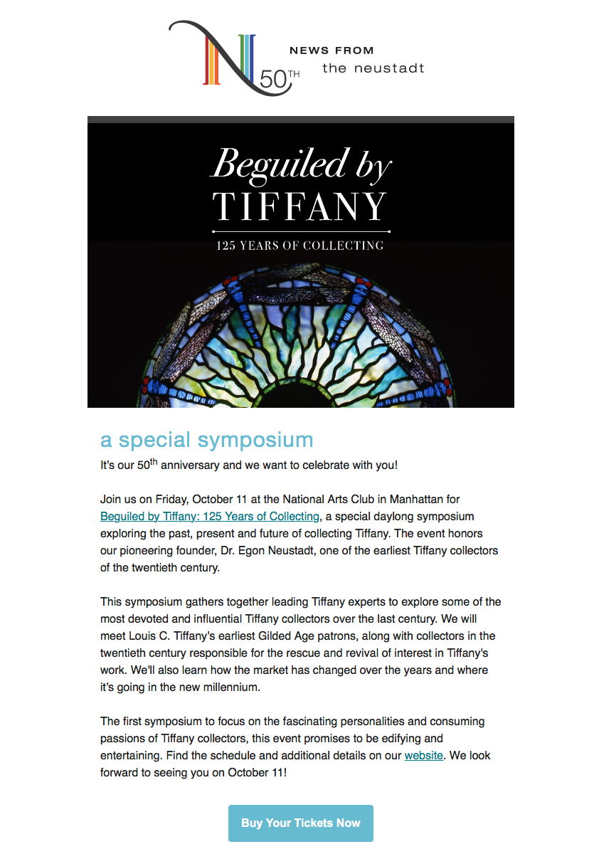 E-newsletter Example