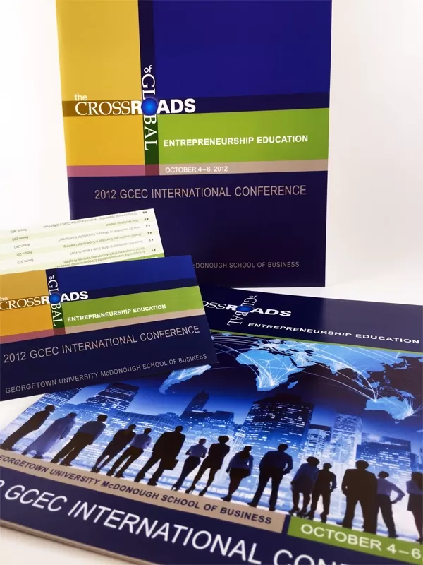 Program catalog for attendee information for an entrepreneur conference