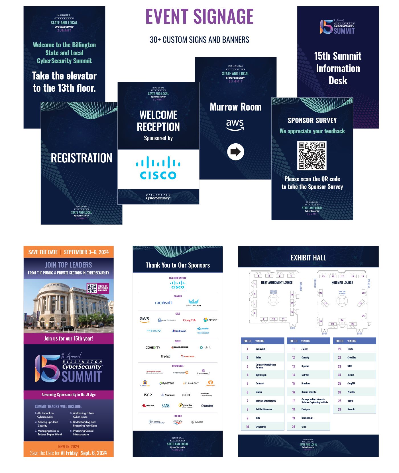 Billington State and Local Summit Event Signage Snapshot