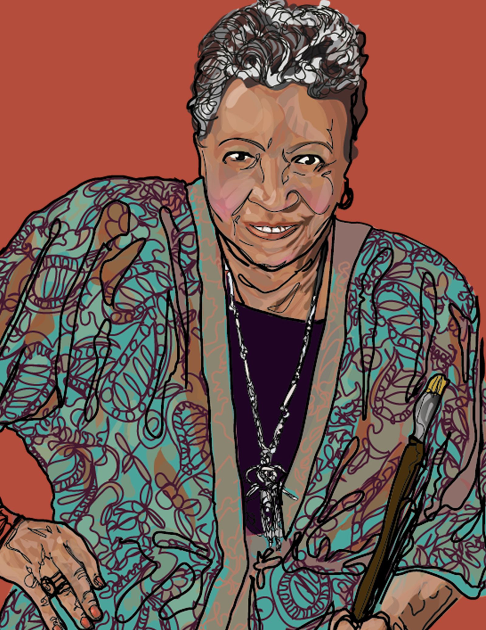 Hirshhorn Kids Artist Illustration