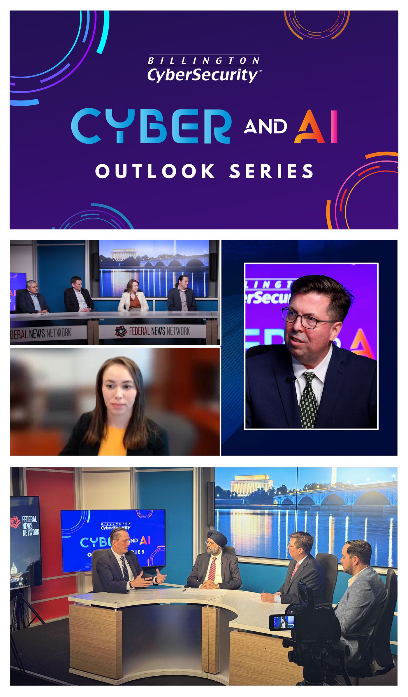 Billington Cyber and AI Outlook Series Webinar Backdrop