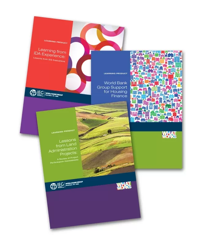 Cover designs for project evaluations