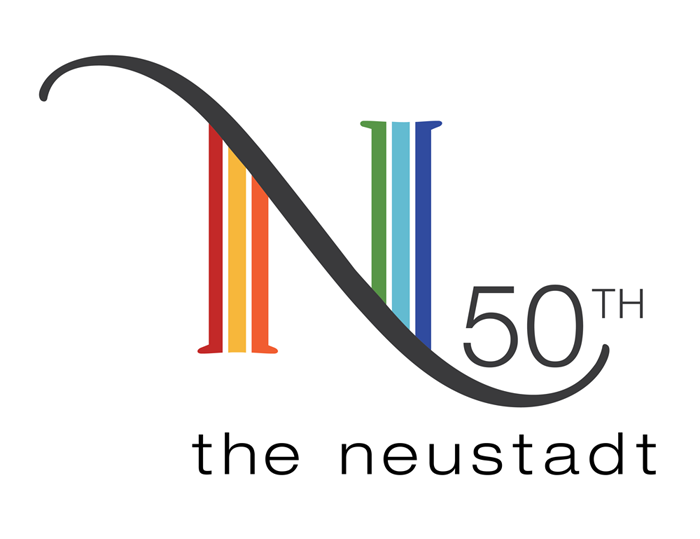 The Neustadt's 50th Anniversary Logo