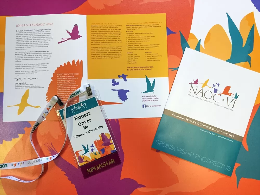 Branding was consistent throughout the entire event, from pre-conference marketing collateral to onsite signage