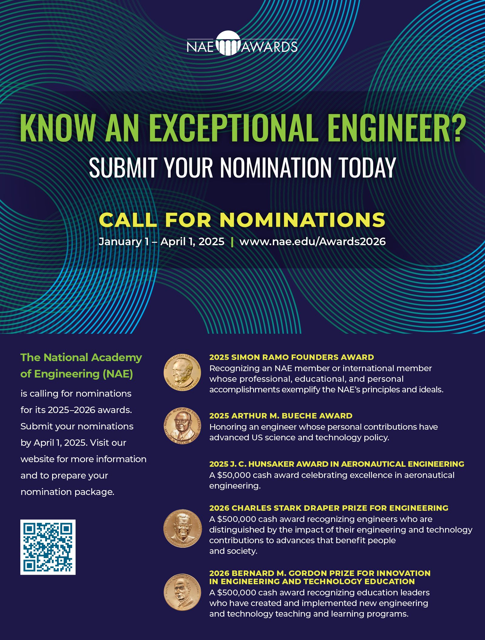 2025 Call for Nominations Ad