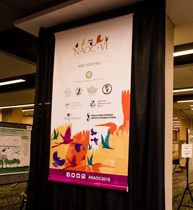 Recognition signage inside the Exhibit Hall